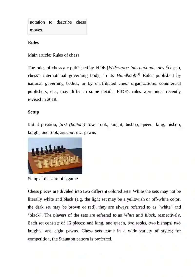 CHESS 4