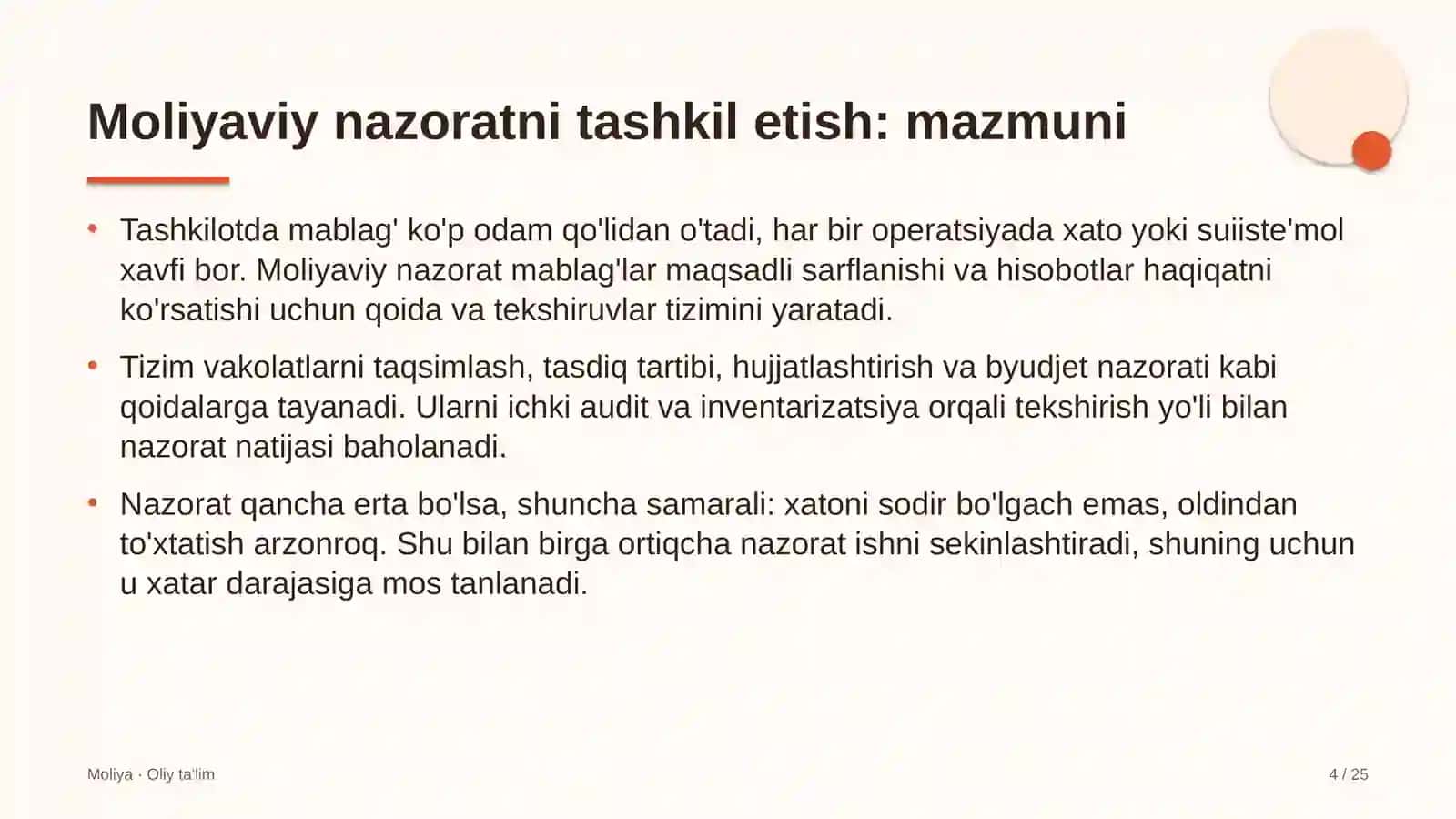 Teatr-studiyalarda moliyaviy nazoratni tashkil etish 4