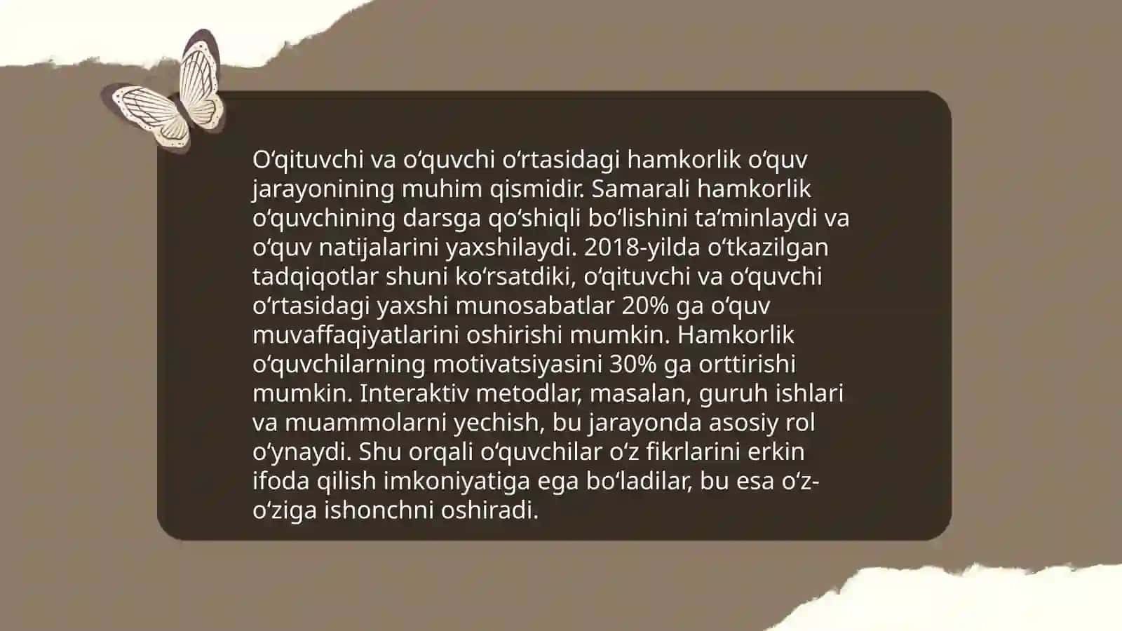 Pedagogik hamkorlik 4
