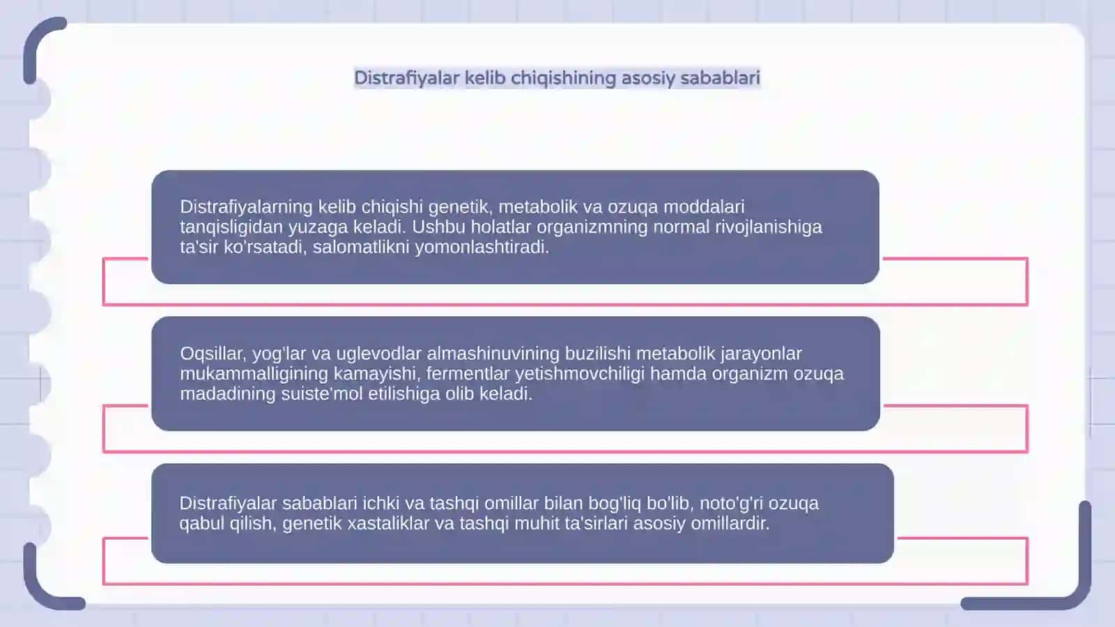 Distrafiyalar: Tushuncha va tasnifi 4