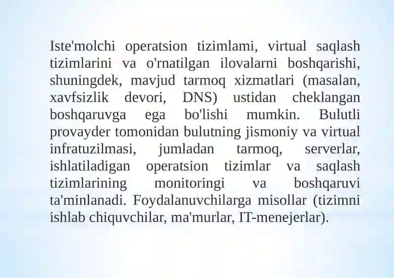 Buluttexnologiyalarining rivojlanishi 4
