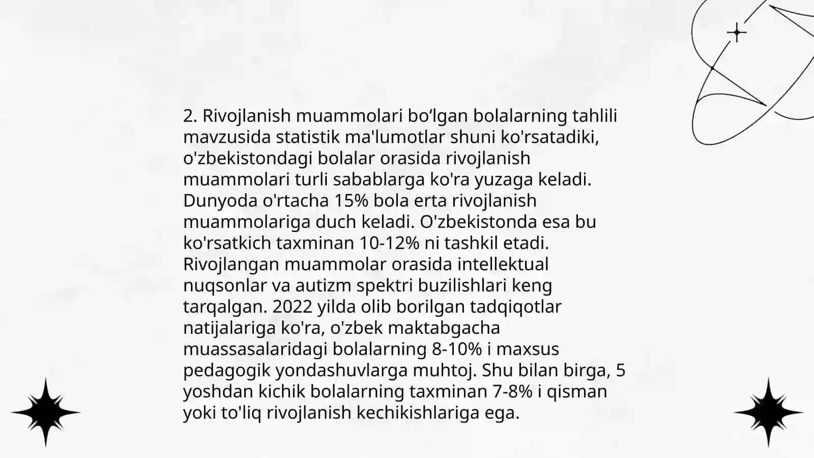 Rivojlanish muammolari bo‘lgan bolalar uchun inklyuziv ta’limni keng ta’limiy amaliyotiga joriy etish algoritmlari 4