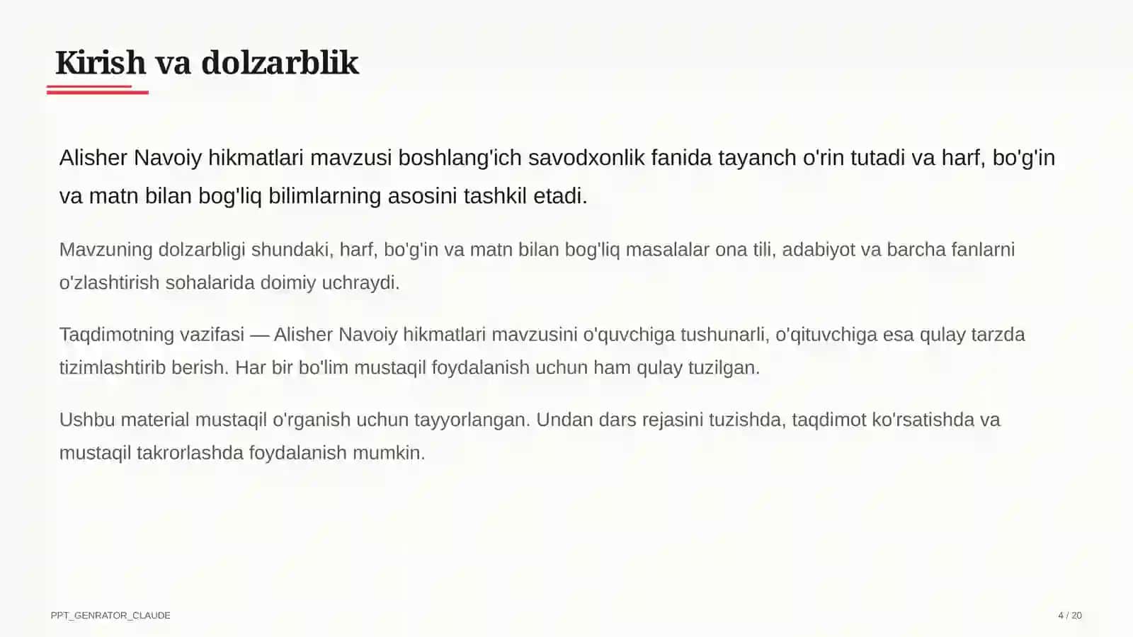 Alisher Navoiy hikmatlari (3-sinf) 4