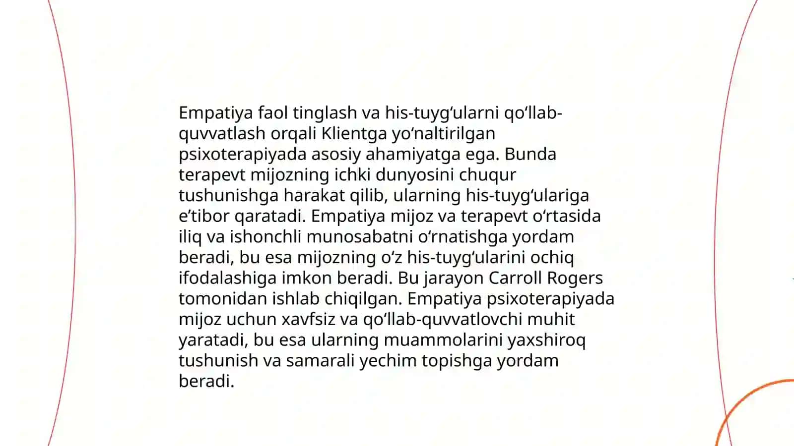 Shaxsiylik psixoterapiyada muhim rol o'ynaydi 4