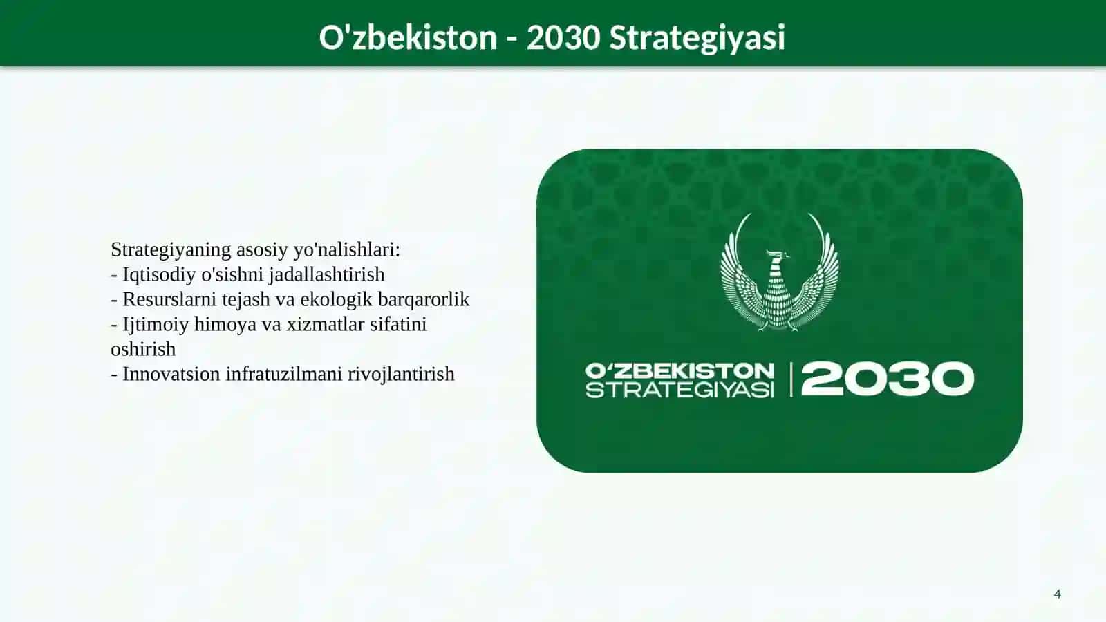 O'zbekistonda barqaror rivojlanish uchun zamonaviy innovatsiyalar 4