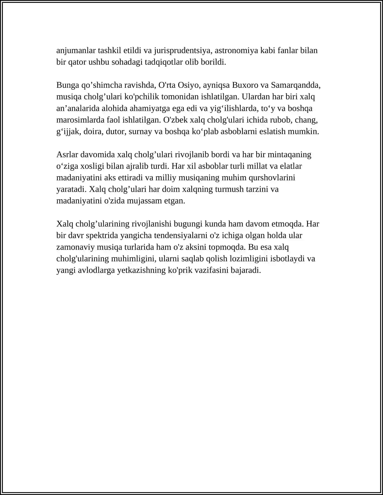 XALQ CHOLGʻULAR I TASHKIL ETISH USLUBI 4