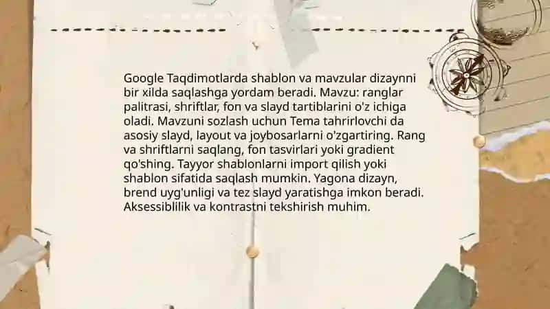 Google Taqdimotlar 4