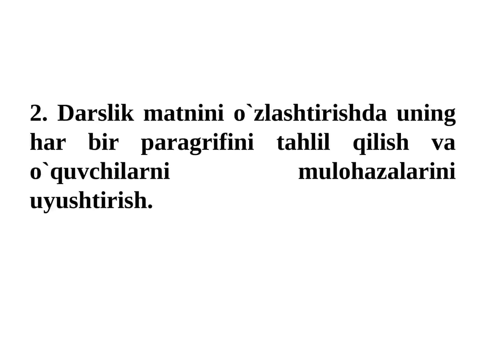 Tarix darslari va unga bo‘lgan zamonaviy talablar (1-qism) 4