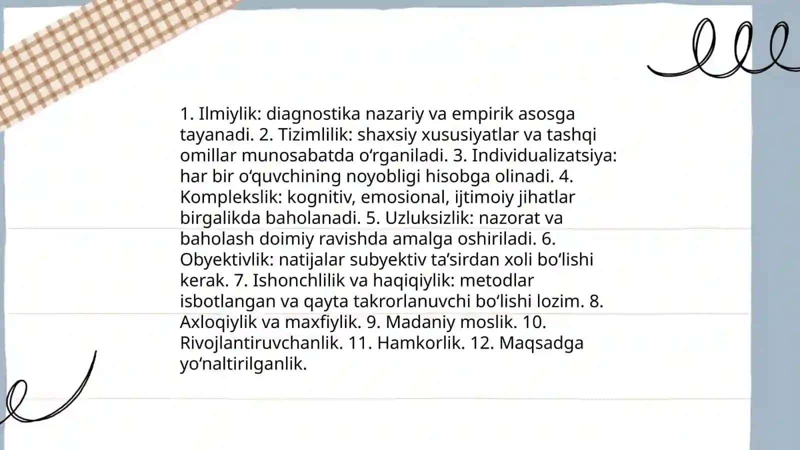Pedagogik Diagnostika 4