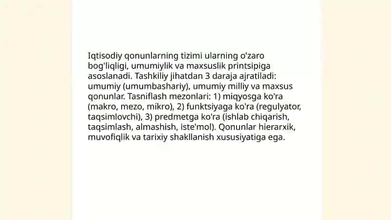 Iqtisodiy qonunlar va ularning tizimi 4