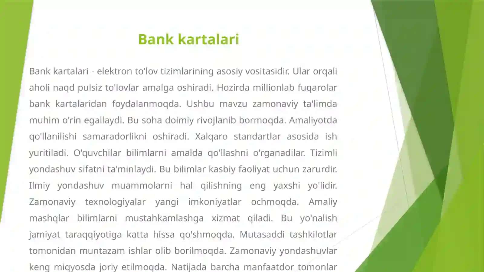 Elektron to'lov tizimlari va raqamli bank xizmatlari 4