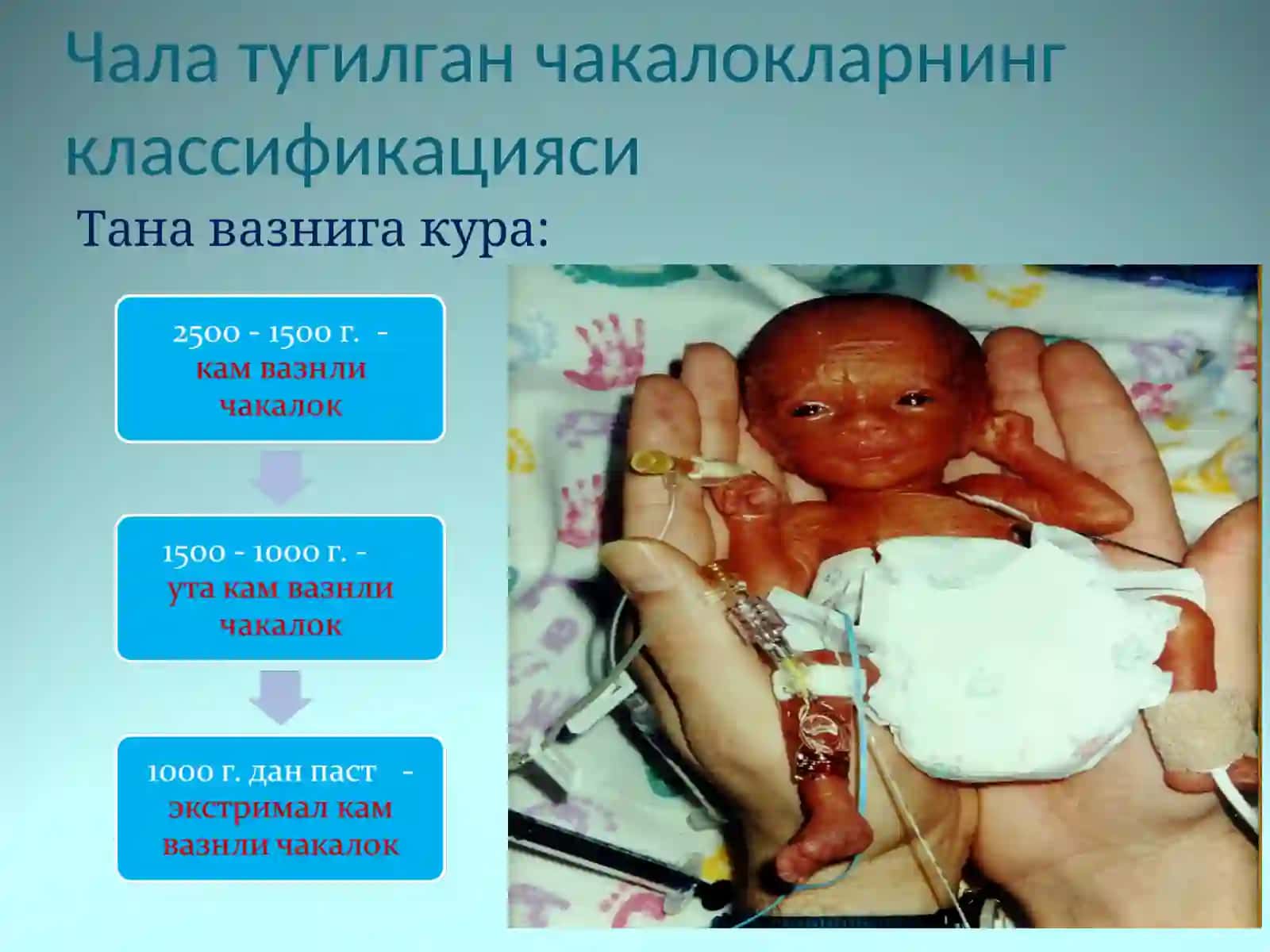 Чала тугилган чакалокларнинг классификацияси 4