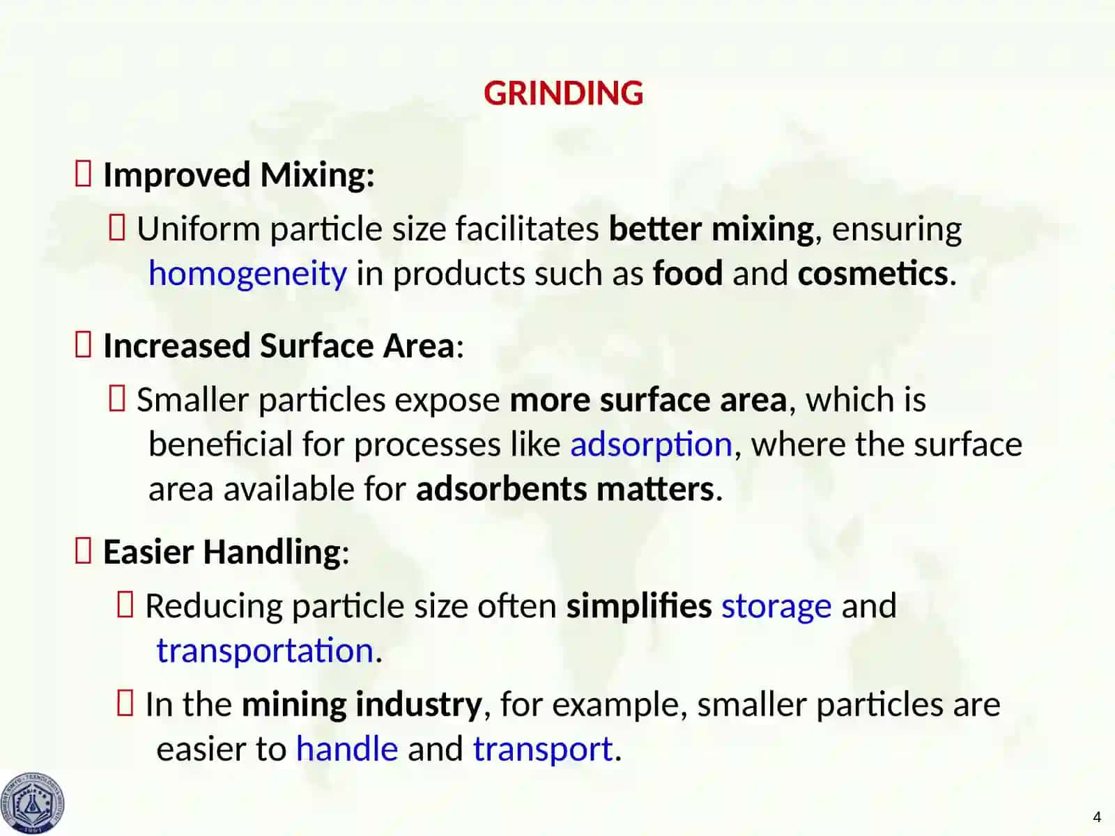 DEVELOPMENT OF GRINDING Mill SYSTEM 4