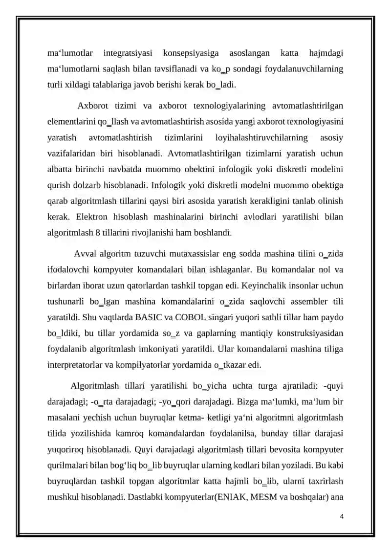 "Tibbiyotda axborot texnologiyalari" 4