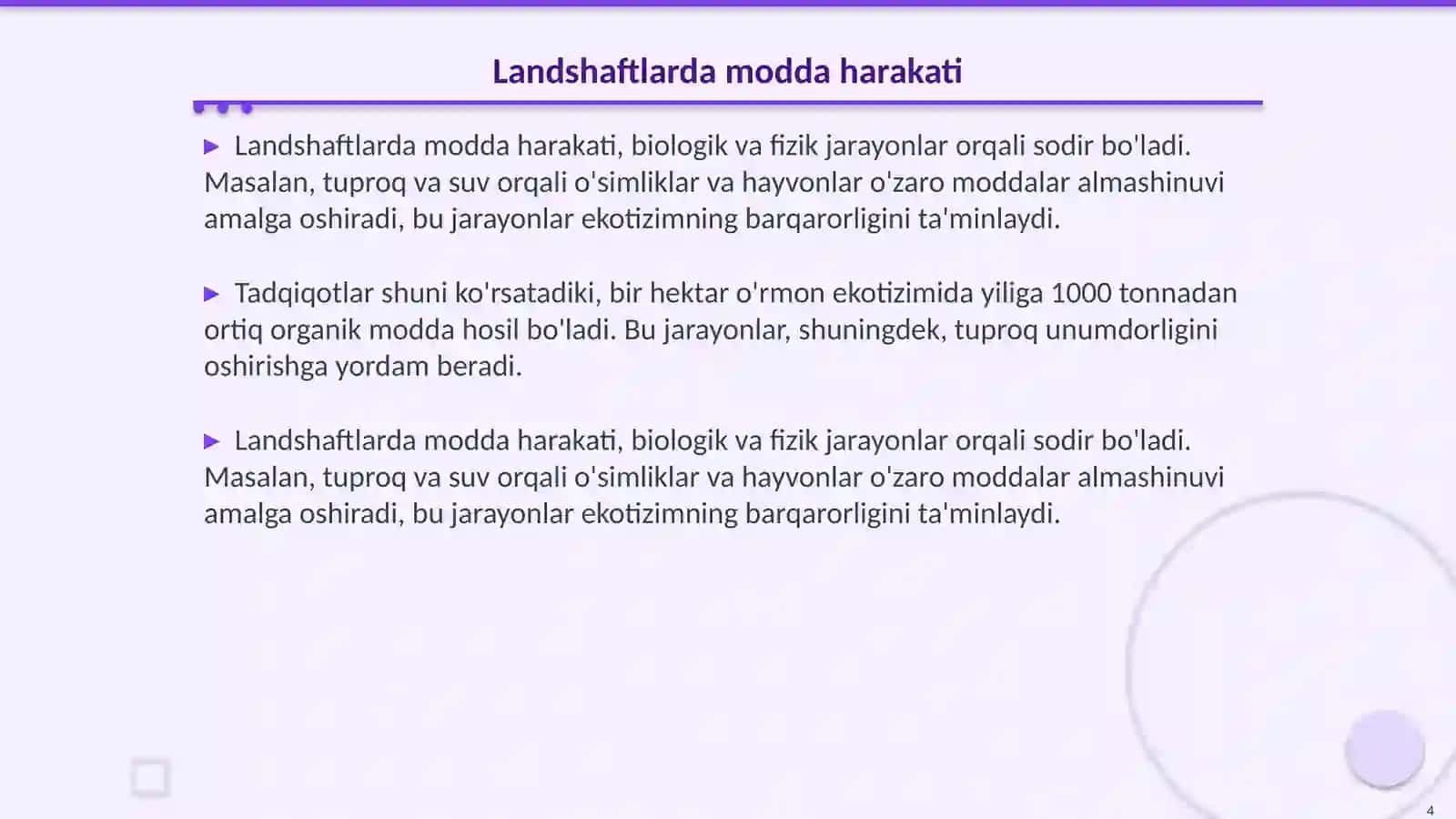Landshaftlarning morfologik túzilishi 4