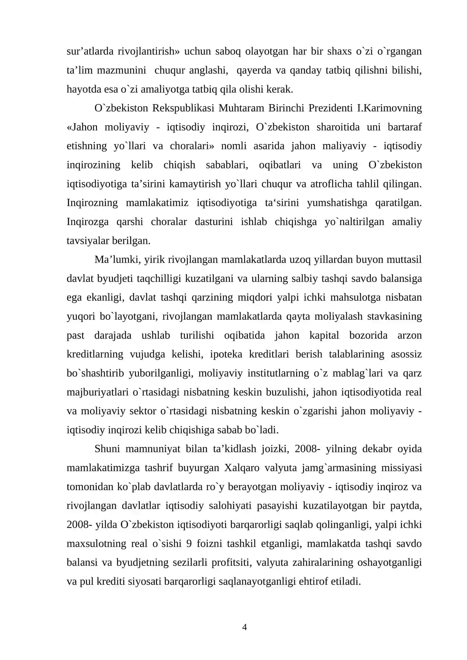 Chegarada buziladigan oddiy differensial tenglamalar uchun chegaraviy masalalar 4