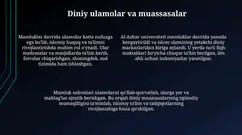 Mamluklar davrida Islom 4