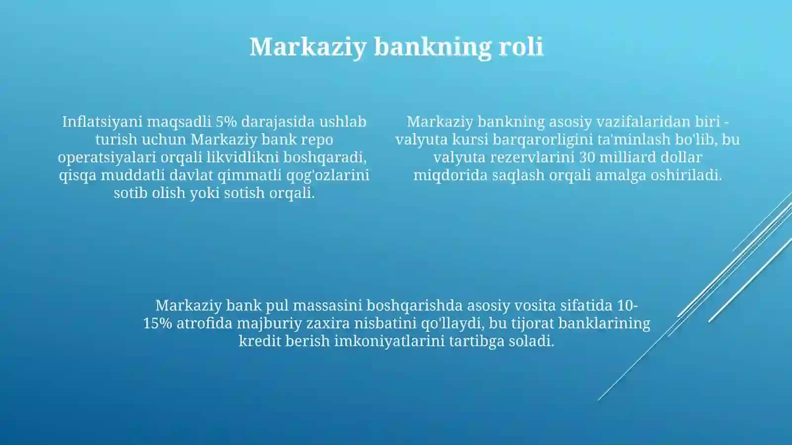 Pulga bo’lgan talab, pul taklifi Va pul agentlari 4
