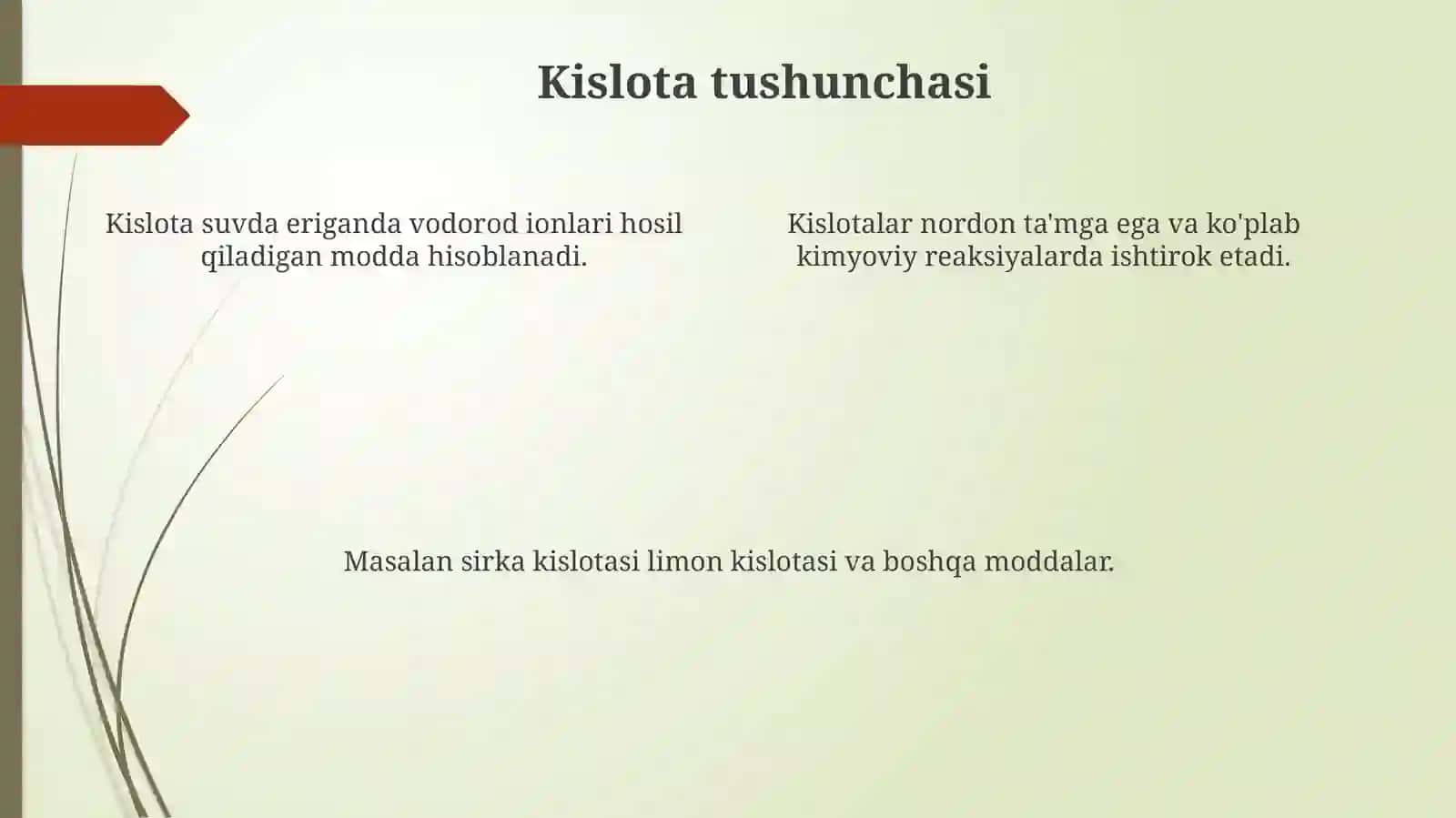 Kimyo fanida moddalarning xossalarini aniqlash 4