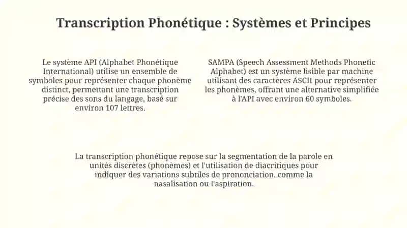 Répétition et Transcription Phonétique: Fondements et Applications 4