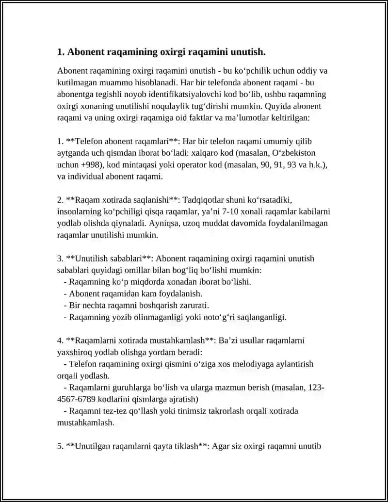 ABONENT TELEFON RAQAMINING OXIRGI RAQAMINI UNUTGAN VA SHUNING UCHUN UNI TASODIFIY TERADI. UNING 3 TADAN KO‘P BO‘LMAGAN JOYGA QO‘NG‘IROQ QILISHI EHTIMOLINI ANIQLANG 4