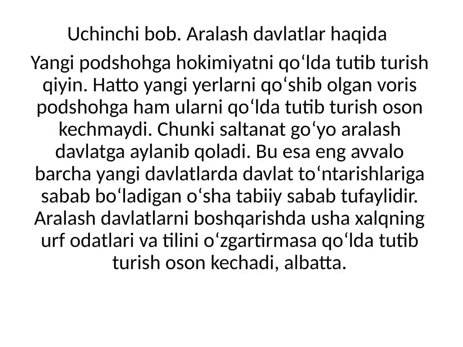Nikkollo Makiavellining Hukmdor asari 4