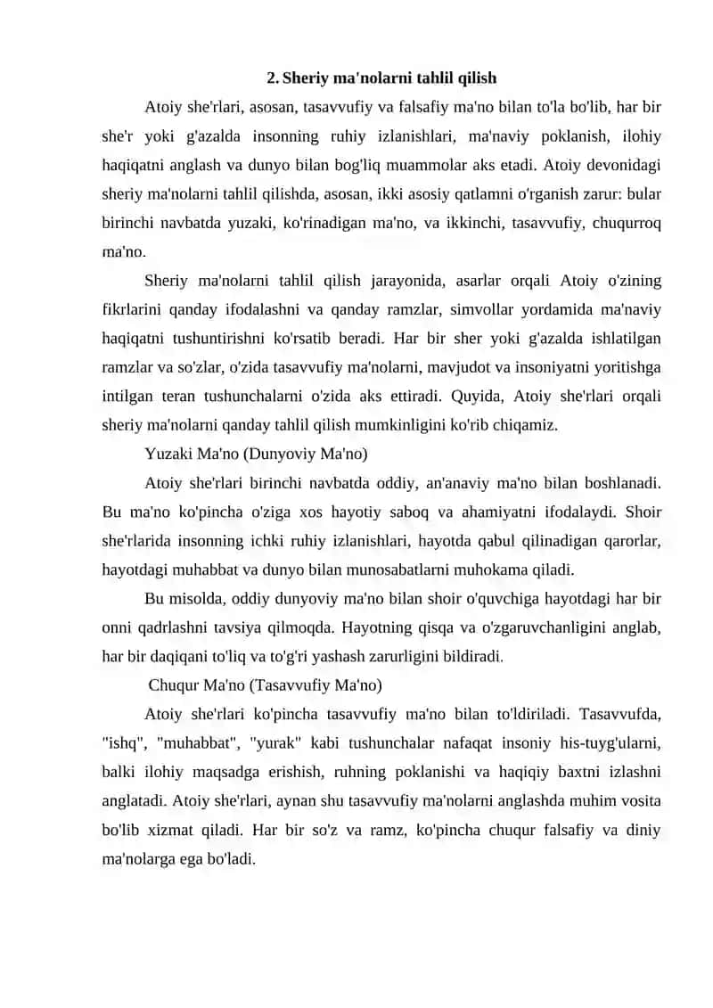 Atoiy She'riyatining xususiyatlari 4