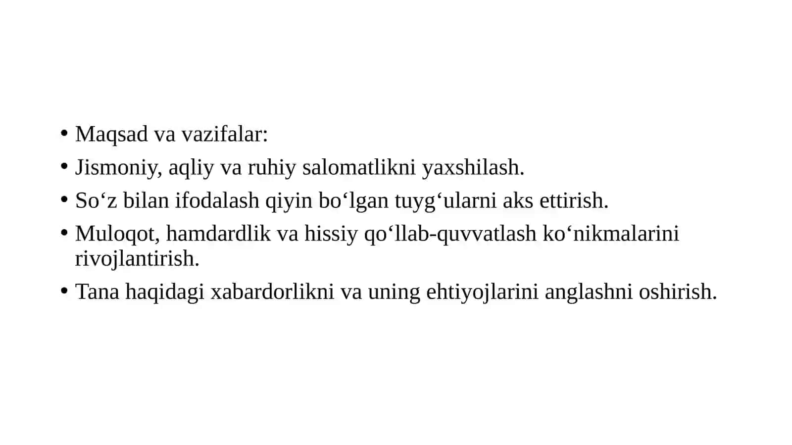 HARAKATLI GURUXIY TERAPIYA 4