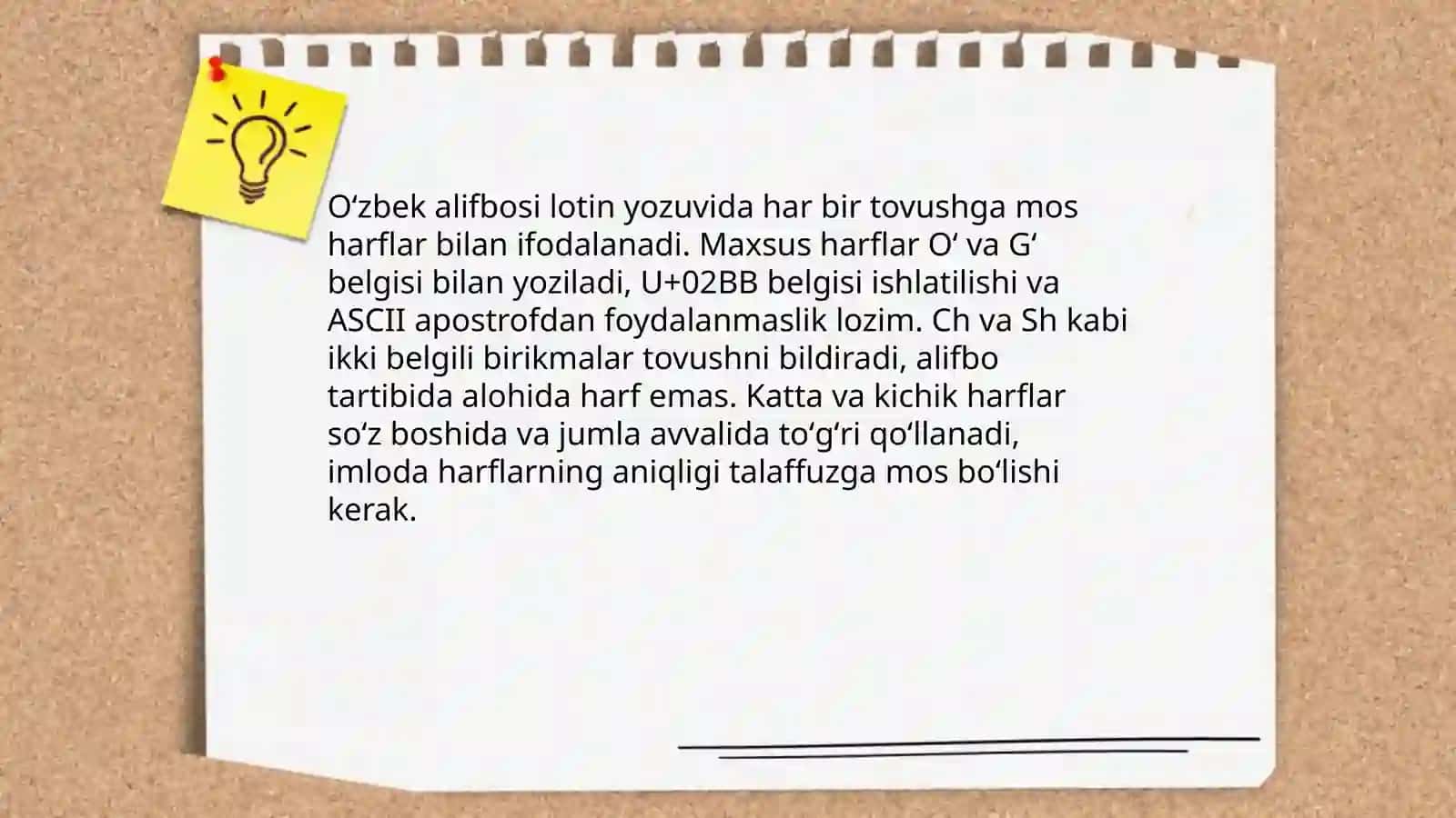 O'zbek tilining asosiy imlo qoidalari 4