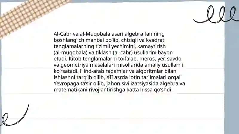 Muso al-Xorazmiy 4