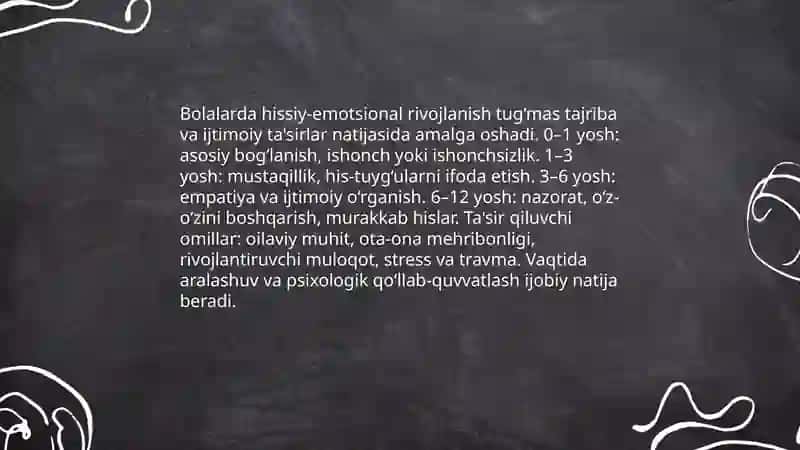 Shaxs hissiy-emotsional sohasi. Emotsiya va hissiyot 4