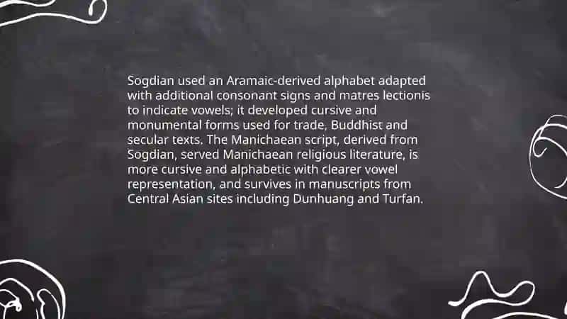 Sogdian-dead language 4