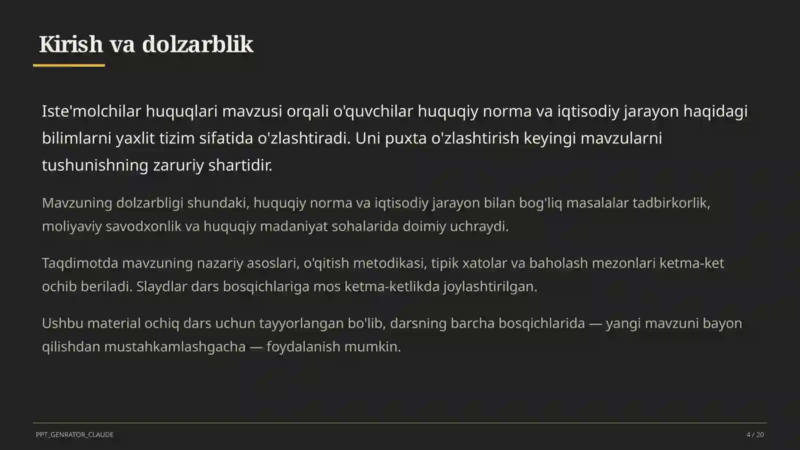 Iste'molchilar huquqlari (10-sinf) 4