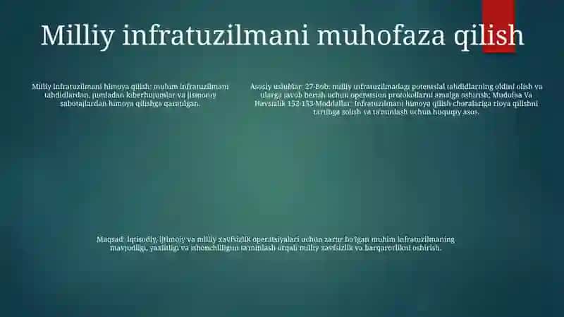 27-Bob Mudofaa Va Havsizlik 152-153-Moddallar 4