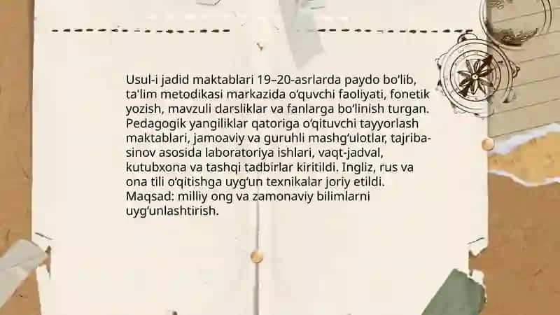 Milliy uygʻonish va jadidchilik maʼnaviyati 4