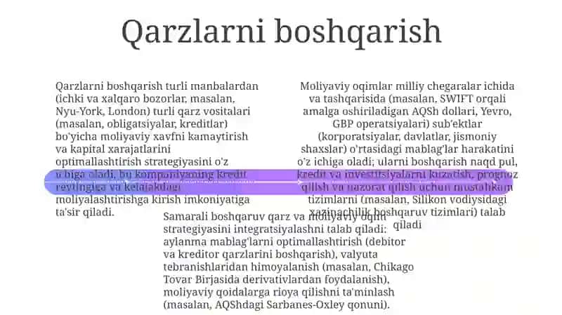 Naqd pul oqimini prognozlash 4