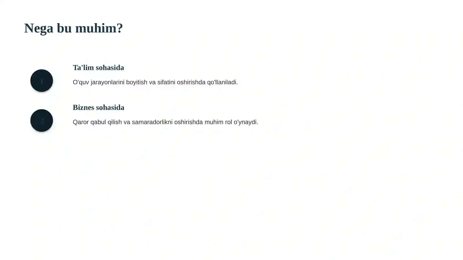 Yoshlar bandligi va ish o'rinlari yaratish muammosi 4