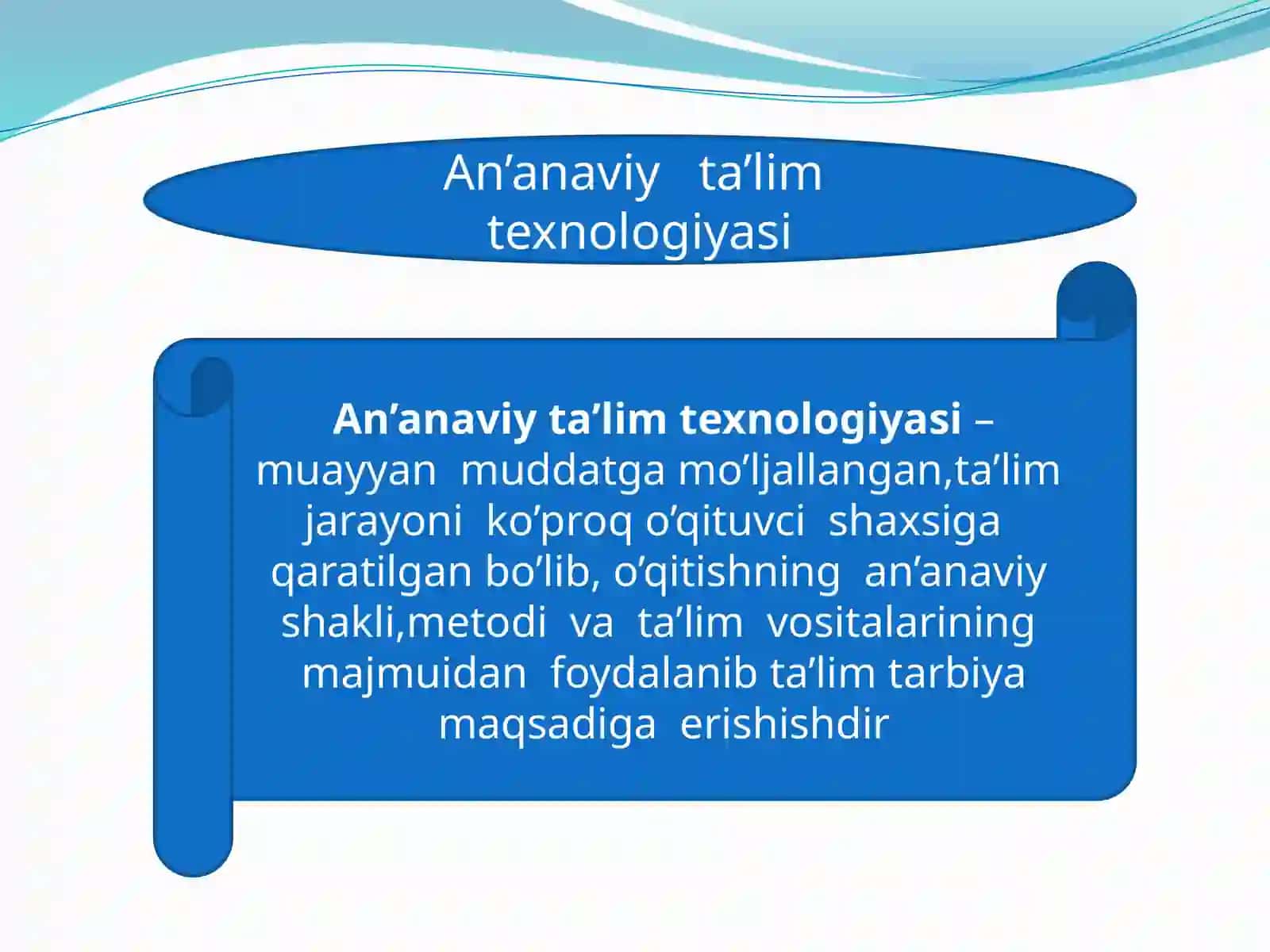 Ta’limda  noan’anaviy  usullar  va   metodlari 4