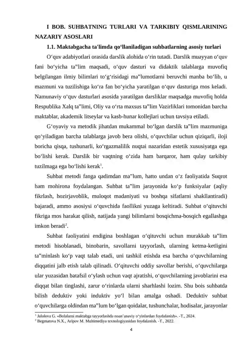 Suhbat Turlari 4