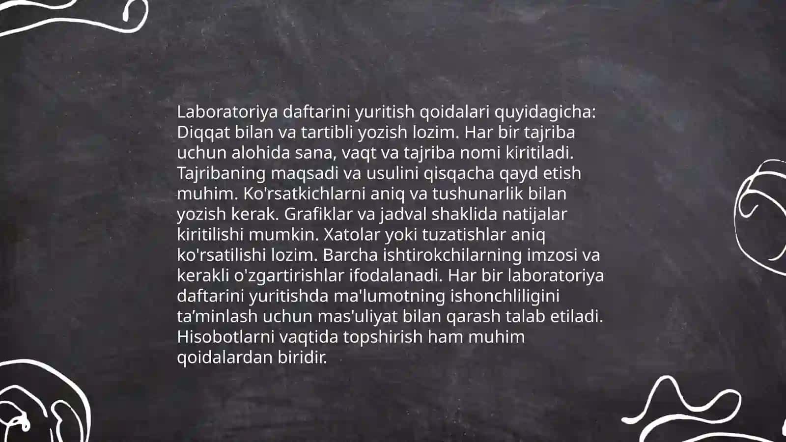 Laboratoriya ishlarini bajarish boʻyicha uslubiy qoʻllanmalar 4