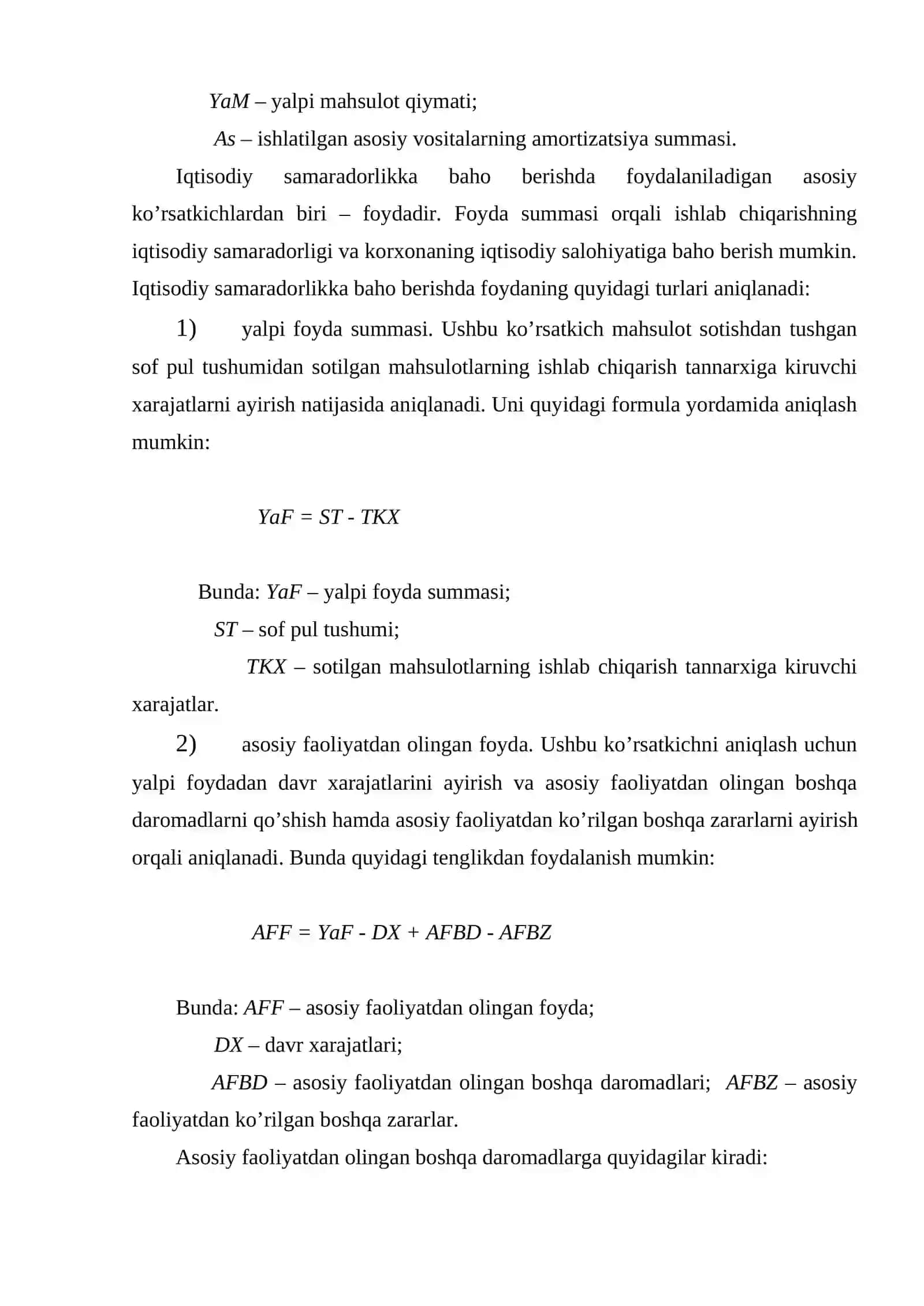 Qishloq xo'jaligi tarmog'ining iqtisodiy samaradorligini oshirish yo'llari 4