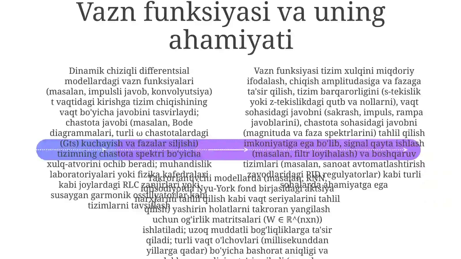 Lineer Differentsial va Rekursiv Modellar 4