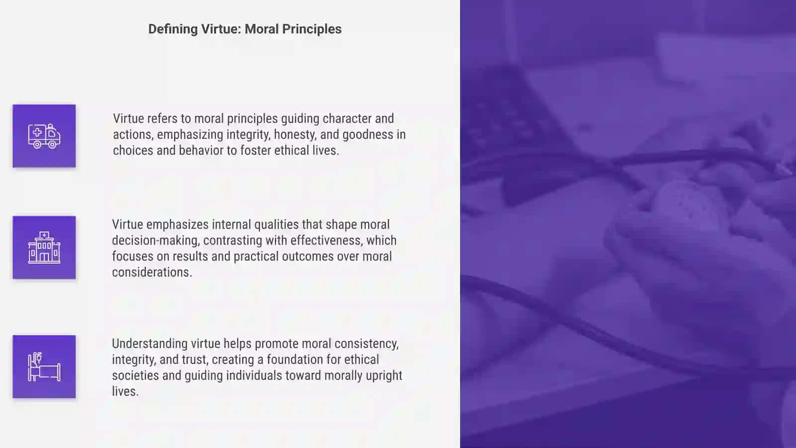Virtue versus effectuveness 4