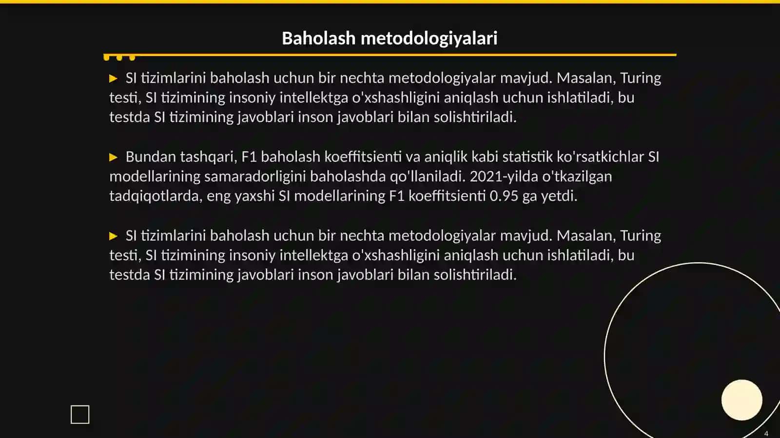 SI bizni qanday baholaydi? 4