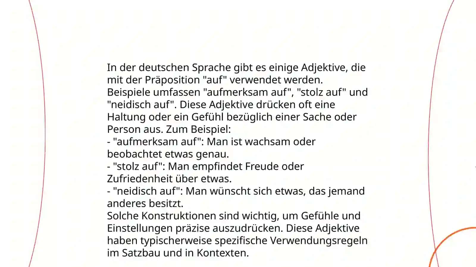 Adjektiven mit Propositsion 4