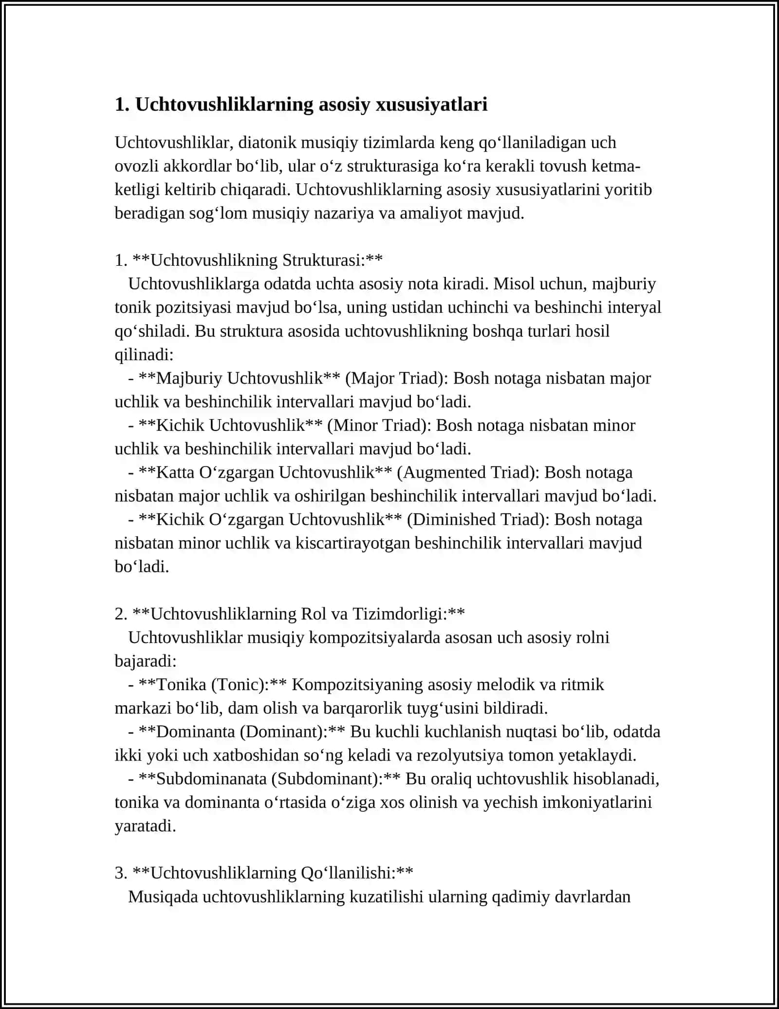 SANʼATSHUNOSLIK" KAFEDRASI MUSTAQIL ISH 4