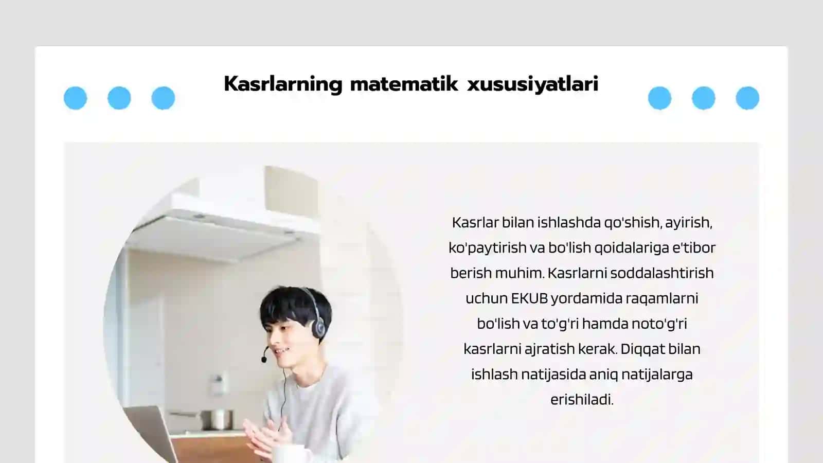 Kasrlar va ularning xususiyatlari 4