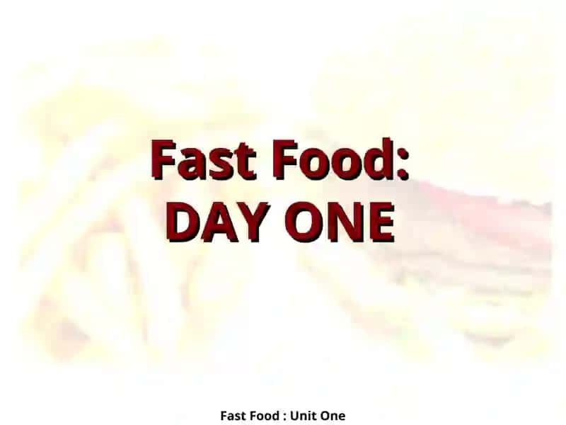 Fast Foods 4