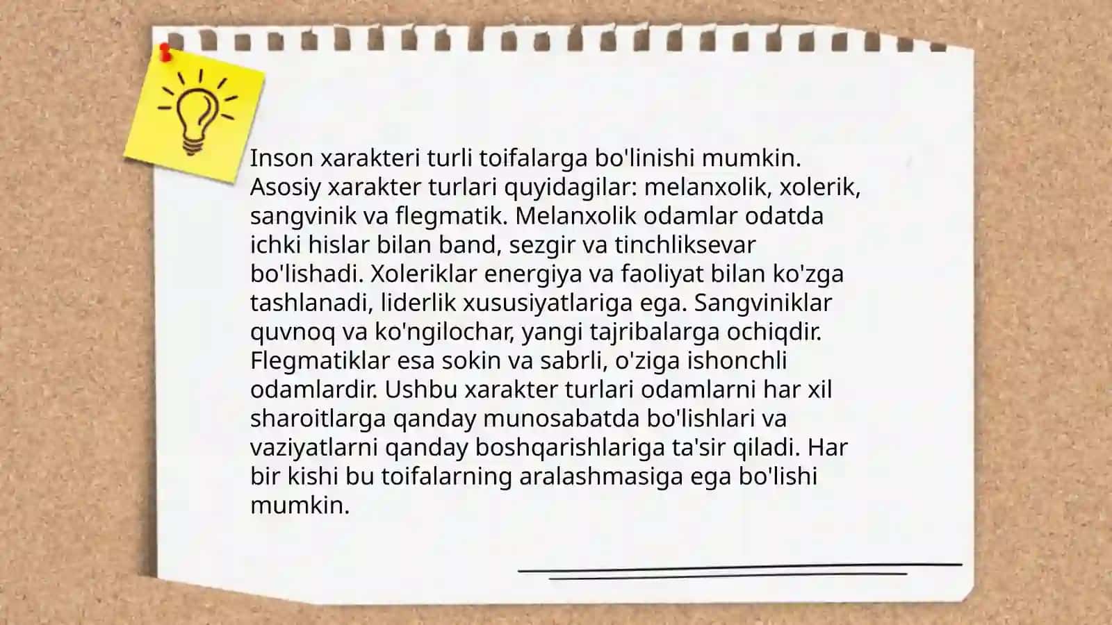 Harakter 4