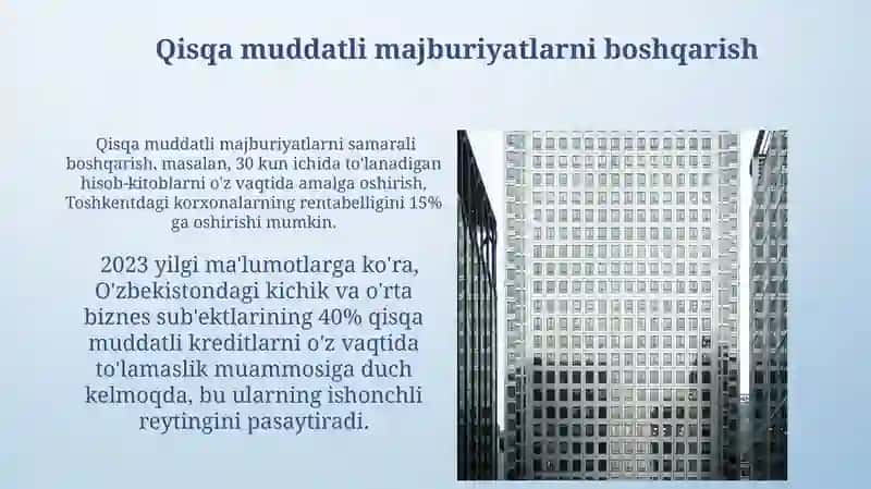 Oʻzgaruvchan Kapitalni Boshqarish 4